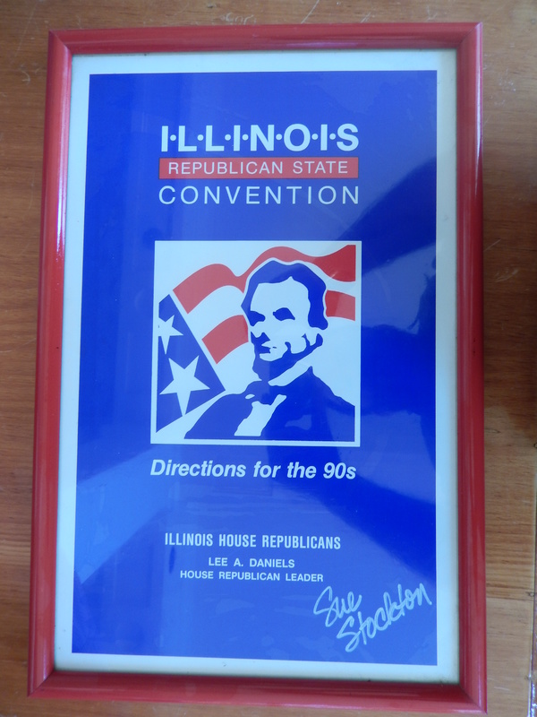 Illinois Republican State Convention Poster