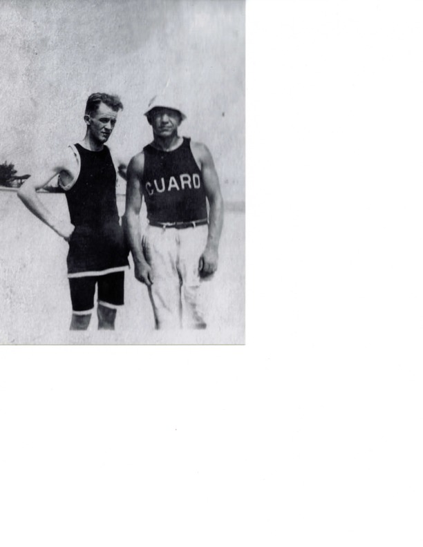 Knute Rockne Lifeguard Photograph