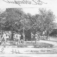 The National Guard camp during the Springfield Race Riots