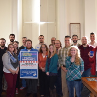 Photo of most of the 2016 History Harvest team