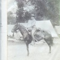 Roger E. Chapin at the Race Riots National Guard Camp