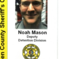 Aiken County Deputy ID Badge 